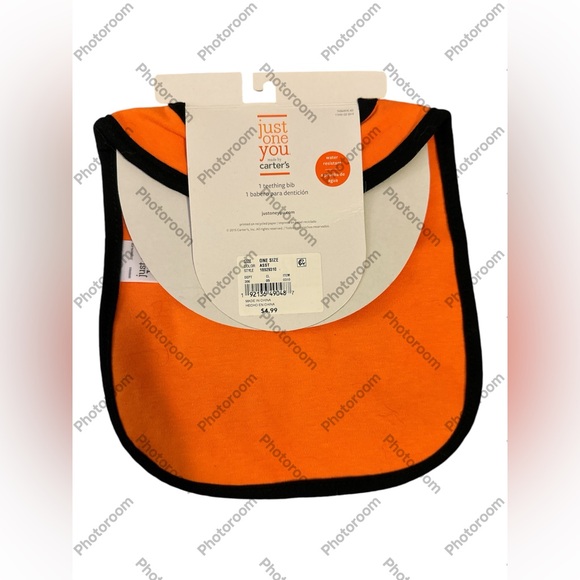 Carters Baby 'Boo Yah' Top & Bottom Halloween Set & 1st Halloween Bib NWT - Picture 7 of 7